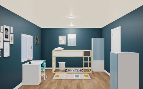 Kinderzimmer 2 Ansicht Bett.jfif - 