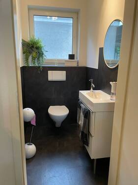 das Gäste-WC im EG - 