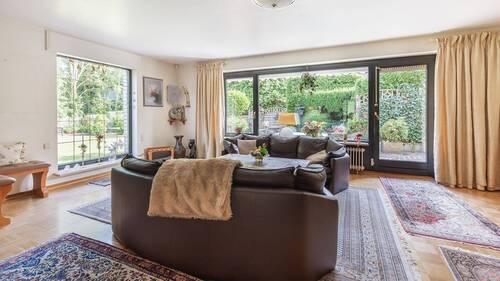 Wohnzimmer - Reihenendhaus mit 121,90 m² in Norderstedt zum Kaufen