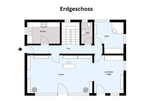 Erdgeschoss - 3 Zimmer Mehrfamilienhaus, Wohnhaus zum Kaufen in Borken / Weseke