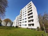 Rückseite mit Balkon - 