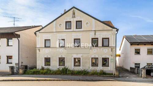 Außenansicht 1 - Wohn- und Geschäftshaus mit drei Einheiten, erweiterbar und vielseitig nutzbar