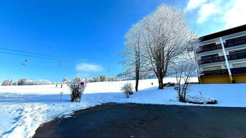 direkt neben dem Skilift - 