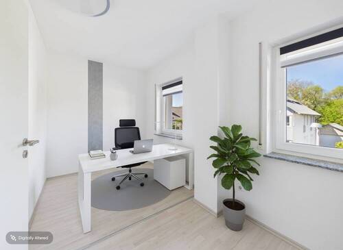 Büro Gast OG virtuell möbliert - 