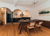 Essbereich/Wohnzimmer - 2 Zimmer Etagenwohnung in Augsburg