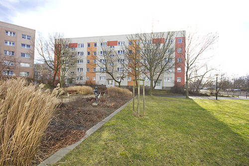 Ansicht hinten - 3 Zimmer Etagenwohnung zur Miete in Halle (Saale)