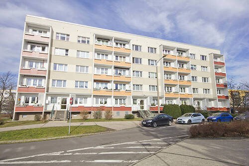 Ansicht vorn - 3 Zimmer Etagenwohnung in Halle (Saale)
