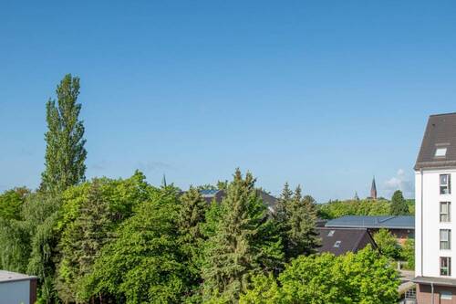 Blick vom Balkon Richtung Innenstadt - 