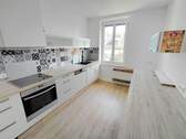 Küche - kann abgelöst werden - Helle 4-Zimmer-Stadtwohnung in 3-Fam.-Haus in Kempten-Zentrum