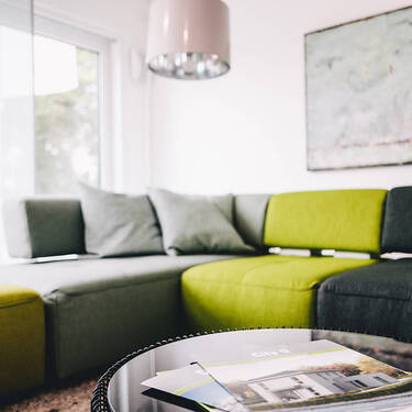 Wohnzimmer - 5 Zimmer Mehrfamilienhaus, Wohnhaus in Lippetal