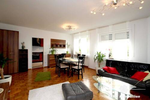 Wohnbereich - 2 Zimmer Etagenwohnung zum Kaufen in Stockstadt am Main