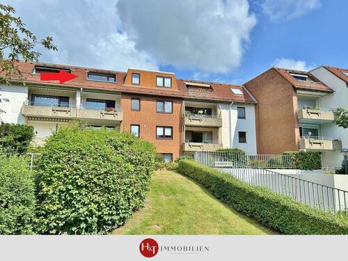 Zwei-Zimmer-Wohnung mieten in Huchting – H&T Immobilien - Direkt einziehen in die eigenen vier Wände im grünen Huchting!