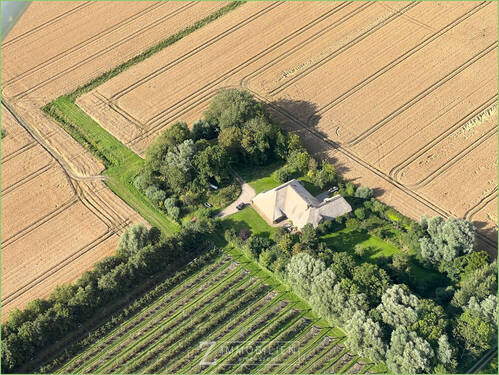 Luftansicht - 6 Zimmer Mehrfamilienhaus, Wohnhaus in Garding Kirchspiel