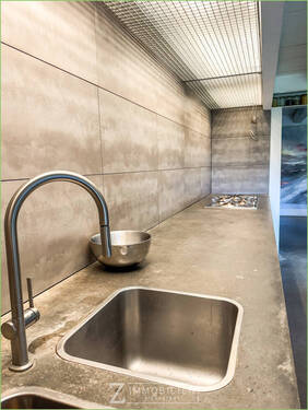 Küchenzeile mit viel Platz - 