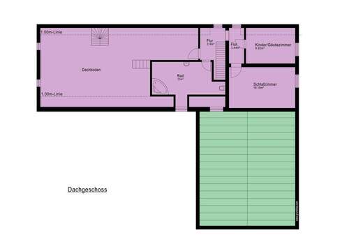 Dachgeschoß - 