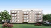 Balkonseite - Etagenwohnung mit 44,70 m&sup2; in Jena zum Kaufen