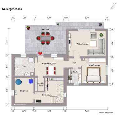 Gartengeschoss - 