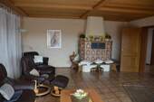 Kachelofen im Wohnzimmer - 