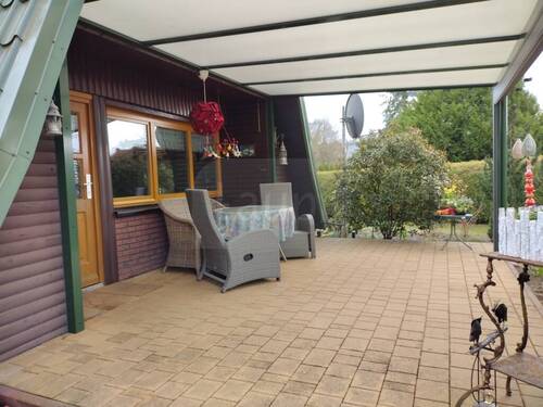 Wochenendgrundstück bei Wandlitz - Terrasse - Mehrfamilienhaus, Wohnhaus mit 60,00 m&sup2; in Wandlitz zum Kaufen