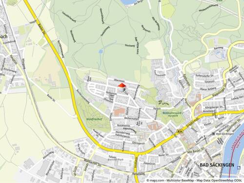 Geolyzer Kartenausschnitt - 