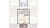 Grundriss der Wohnung - 
