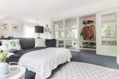 Wohnzimmer OG vorne - 1 Zimmer Mehrfamilienhaus, Wohnhaus in Achim
