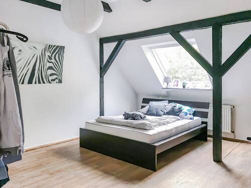 Schlafzimmer OG hi. - Mehrfamilienhaus, Wohnhaus mit 317,00 m&sup2; in Achim zum Kaufen