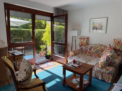 Wohnzimmer-Terrasse - 2 Zimmer Etagenwohnung in Bad Reichenhall