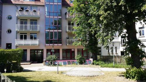 Rückansicht - 4 Zimmer Etagenwohnung zum Kaufen in Leipzig