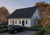TwinStyle 11.01 S als DH - Moderne Neubau-Doppelhaushälfte mit Bauplatz