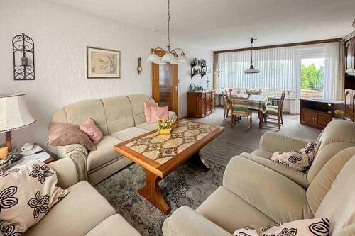 Wohnzimmer - 6 Zimmer Einfamilienhaus in Jork