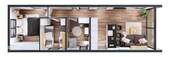 Beispielgrundriss Tiny House - 