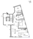 Grundriss WE 01 - 3 Zimmer Etagenwohnung in Dresden