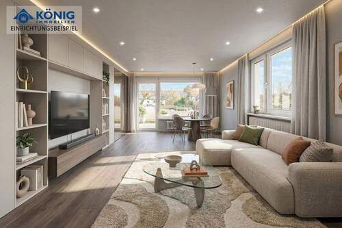 2. Wohnzimmer gestagt - 