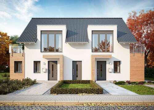 Beispielbild FS 21.02 S - ZWEI Familien, EIN Haus, HALBE Baukosten!