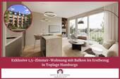 Ärzte & Apotheker Immobilien - Exklusive 1,5-Zimmer-Wohnung mit Balkon im Erstbezug in Toplage Hamburgs