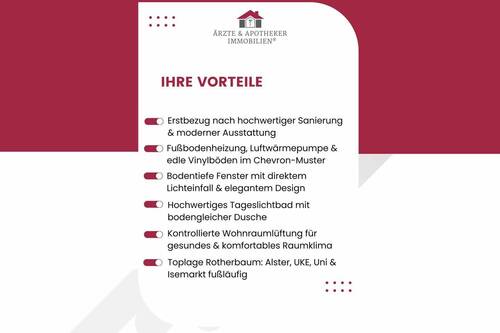 Ihre Vorteile! - 1 Zimmer Etagenwohnung zum Kaufen in Hamburg