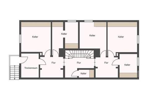 Kellergeschoss - Charmantes Investmentobjekt in ruhiger, gefragter Lage mit solider Mietstruktur!