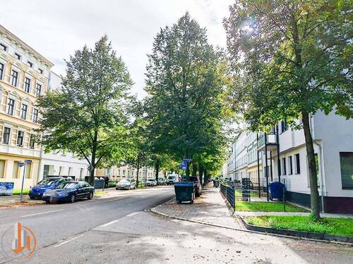 Blick in die Fichtestraße - 