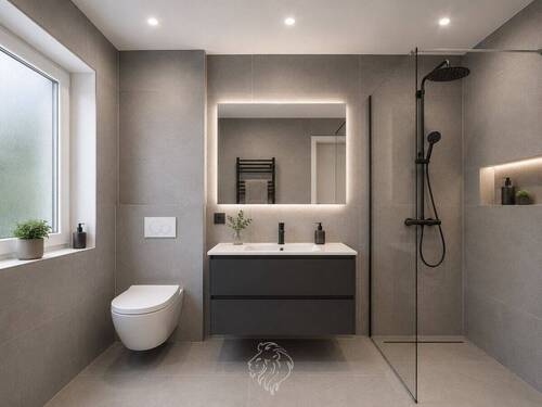 Badezimmer visualisiert - 