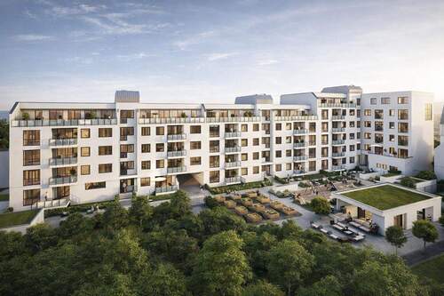 Rückseite Visualisierung - 4 Zimmer Etagenwohnung in Hannover