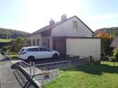 Seitenansicht rechts + Garage - 
