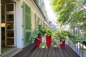 Wohnzimmer-Balkon in Richtung Nord-West - 