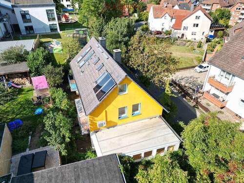 Gebäude von Oben - 1 Zimmer Mehrfamilienhaus, Wohnhaus zum Kaufen in Bad Nenndorf
