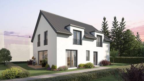 Ansicht vorne - Exklusives Einfamilienhaus im Schenefelder Wohnquartier