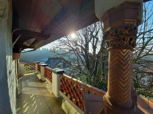 Balkon mit Blick n. Osten - 