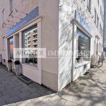 Außenansicht - AIGNER - Schwabing - Vermietete Ladeneinheit in Frequentierter Ecklage