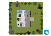 Grundrissskizze mit Terrasse - 