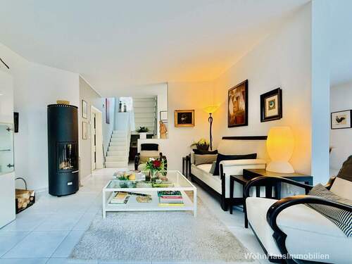 Wohnbereich mit Kamin - 