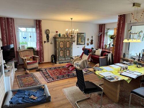 Wohnen und Essen Bild 2.jpg - 3 Zimmer Etagenwohnung in Hemhofen